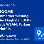 3 - Zimmervermietung Naehe Flughafen Ber - Gratis Wlan, Parken & Netflix